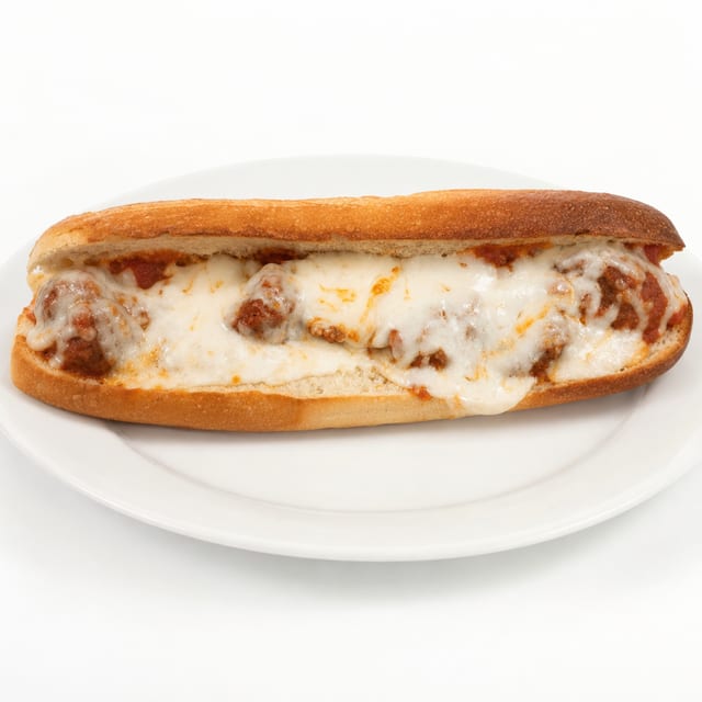 Meatball Parm Sub.