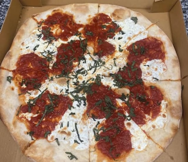 Drunken Margherita Pizza.